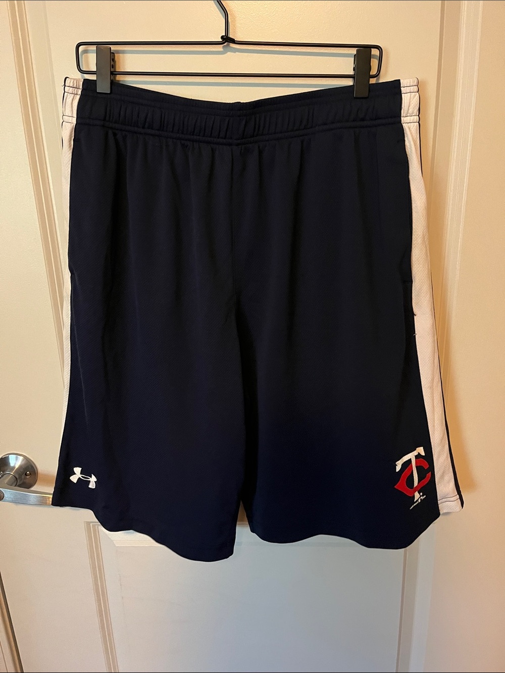 Under Armour Minnesota Twins Men’s Navy Athletic Shorts